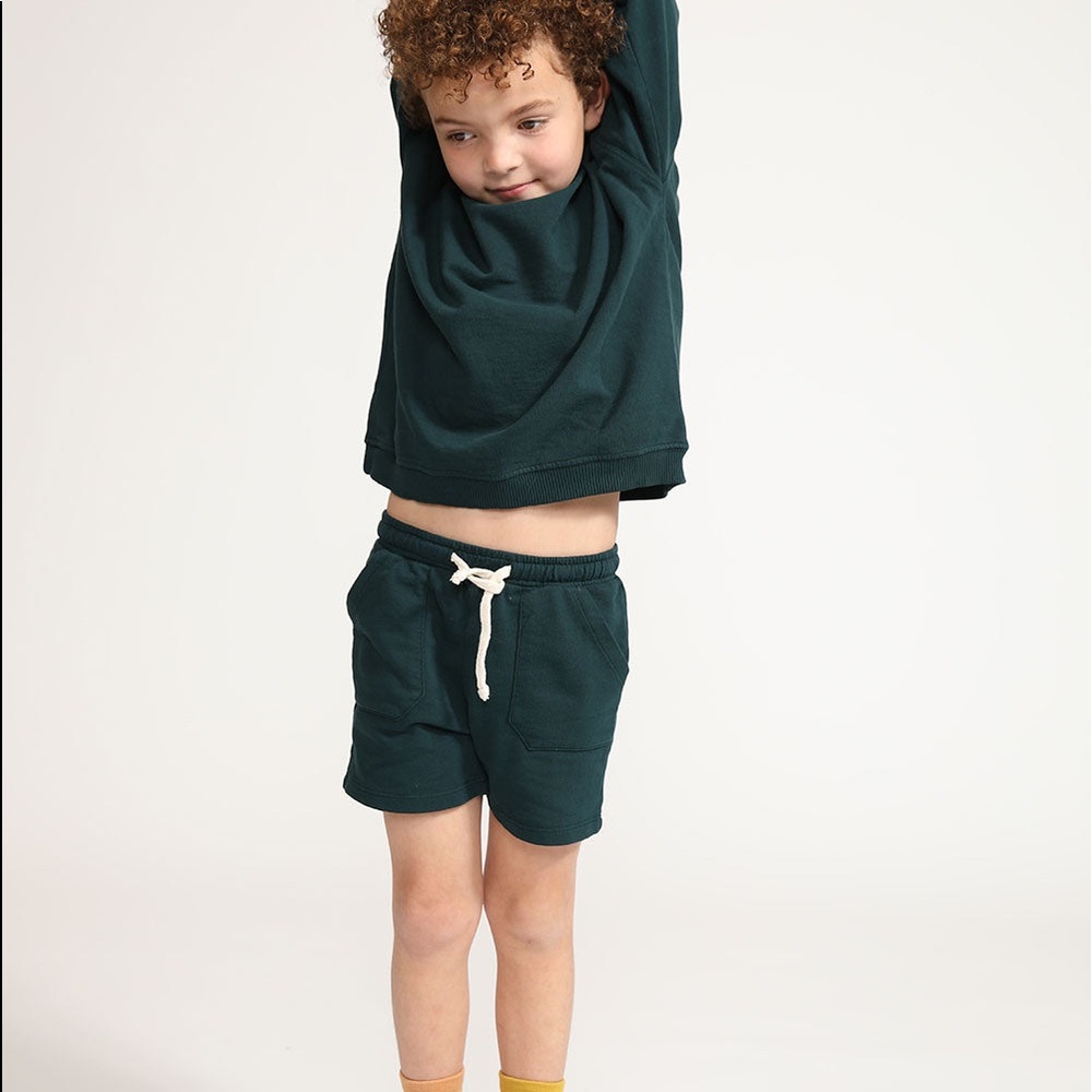 🧚‍♀️Everyway Core Sweat Shorts in Pine NWT